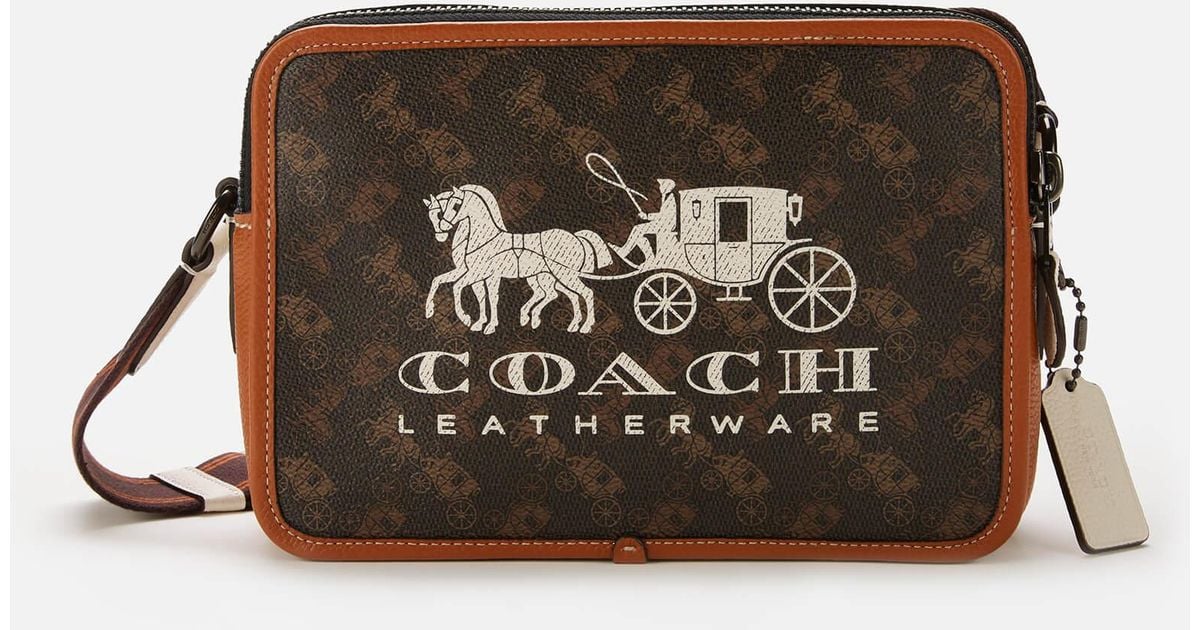 COACH Canvas Charter Cross Body 24 Bag for Men Lyst