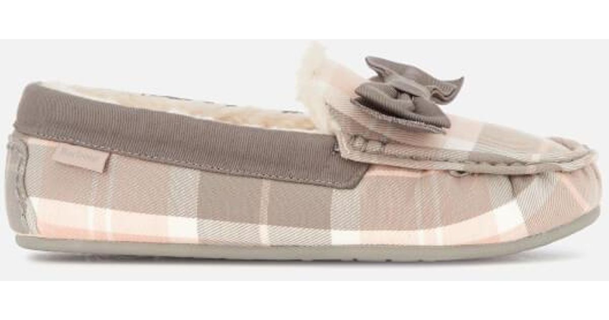 women's barbour sadie moccasin slippers
