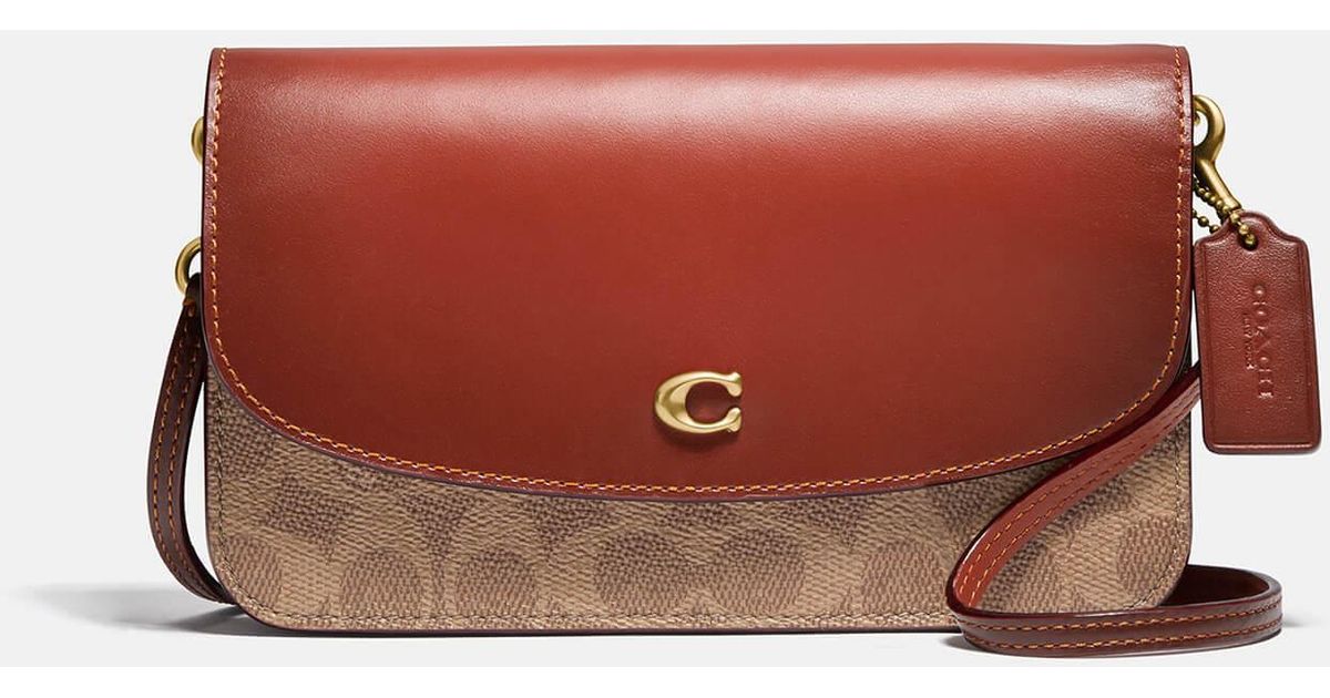 COACH Coated Canvas Signature Hayden Cross Body Bag Lyst