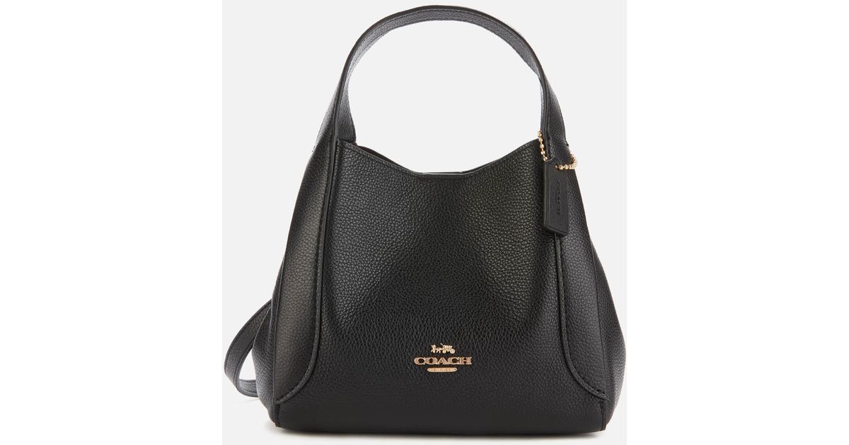 coach leather hobo bag black