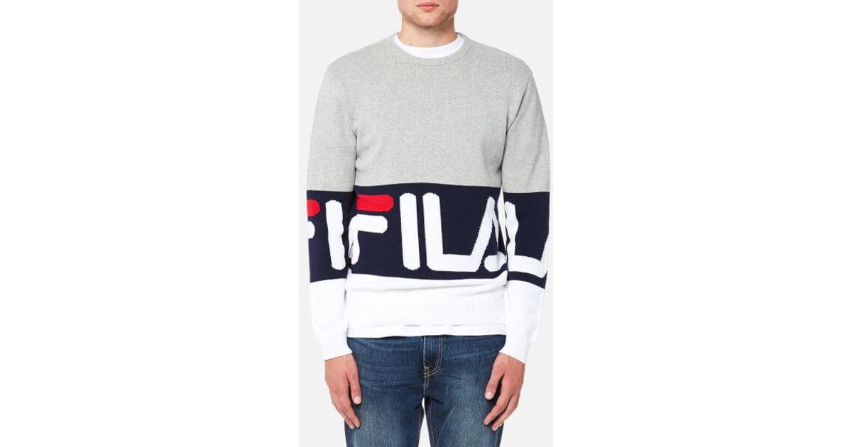 fila grey jumper