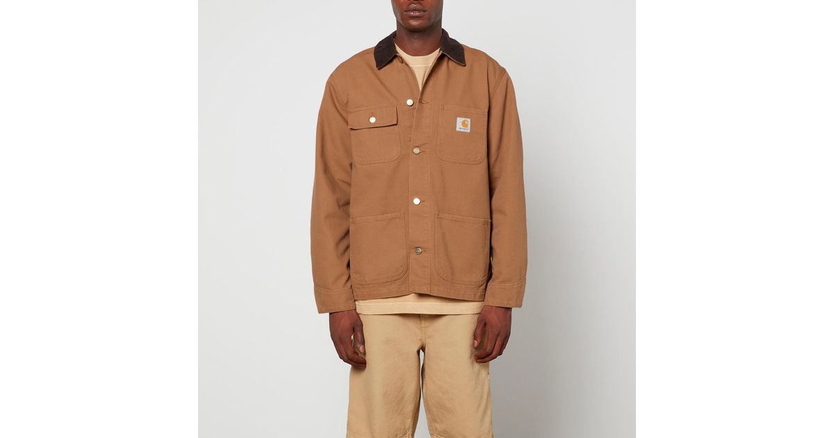 Michigan Corduroy Trimmed Cotton Coat 