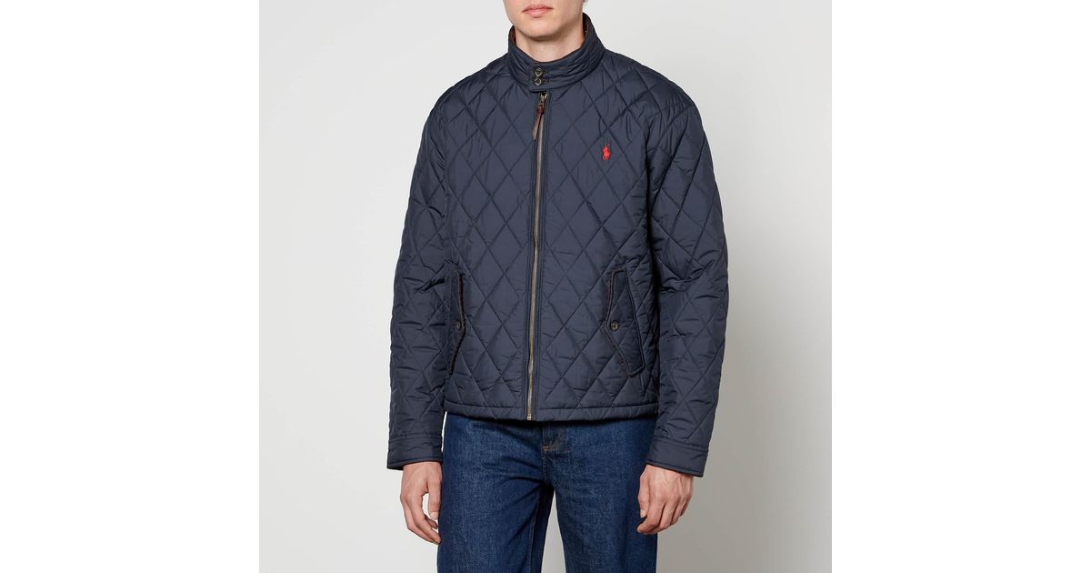 Polo Ralph Lauren Barracuda Quilted Shell Jacket in Blue for Men | Lyst