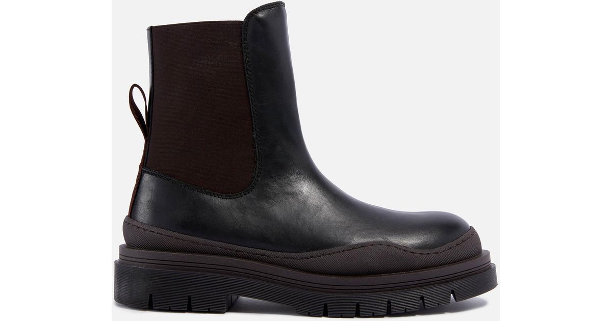 See By Chloé Alli Leather Chelsea Boots in Black | Lyst