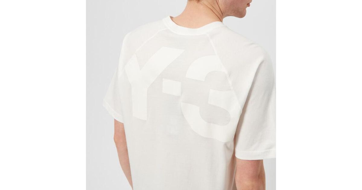 y3 t shirt white