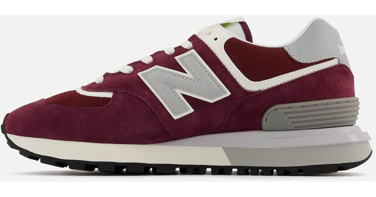 New Balance 574 Legacy Trainers in Red | Lyst