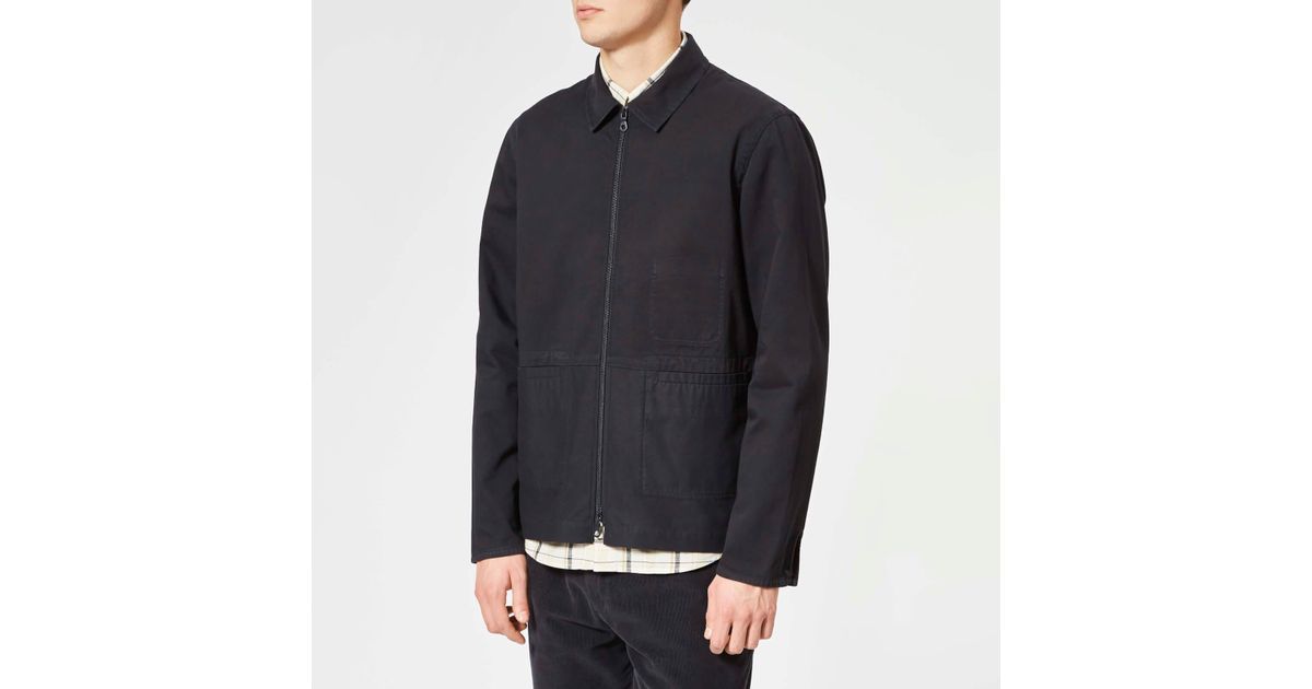 folk zip through shirt jacket