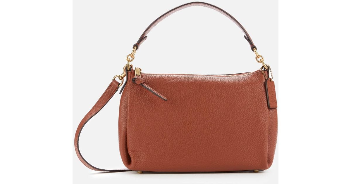 COACH Shay Cross Body Bag in Brown Lyst