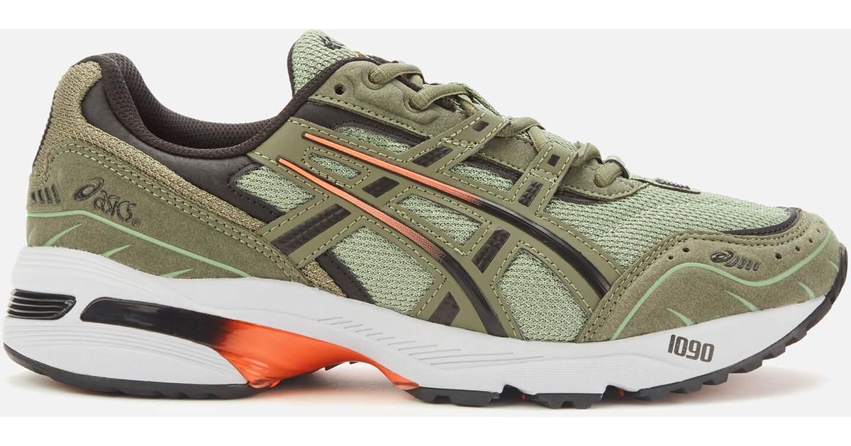 asics gel 1090 green
