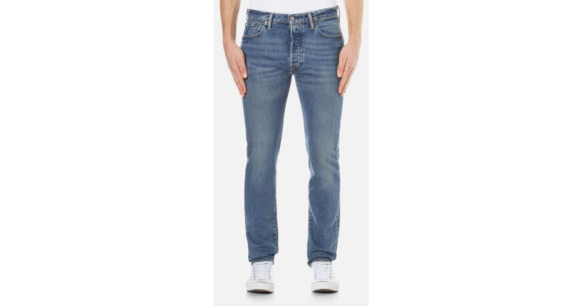 Levi's Denim Men's 501 Skinny Jeans in Blue for Men | Lyst