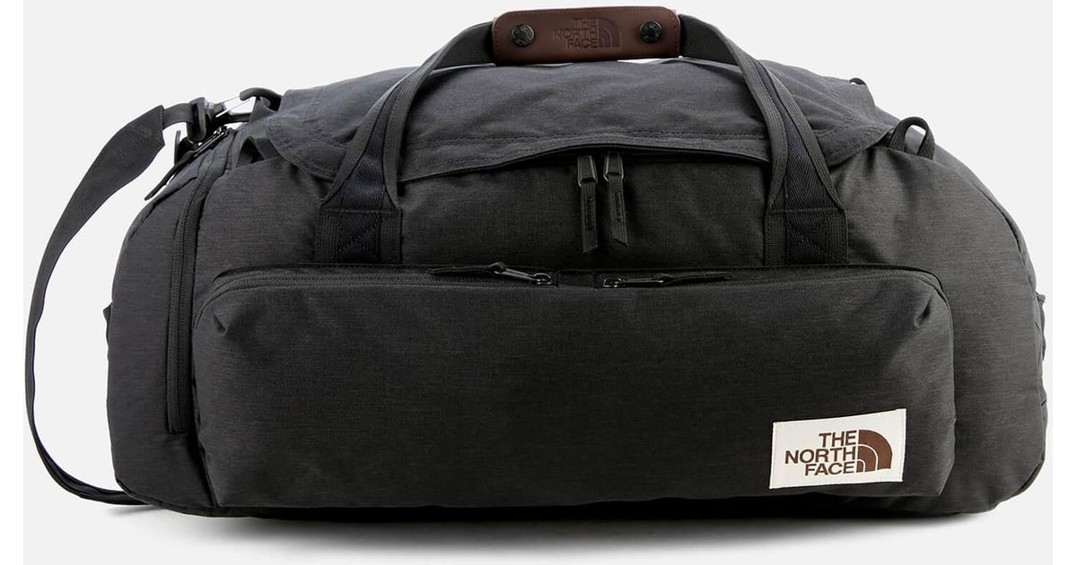 The North Face Berkeley Medium Duffel Bag in Black for Men | Lyst Australia