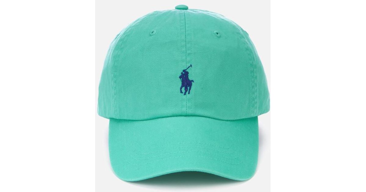 green polo cap