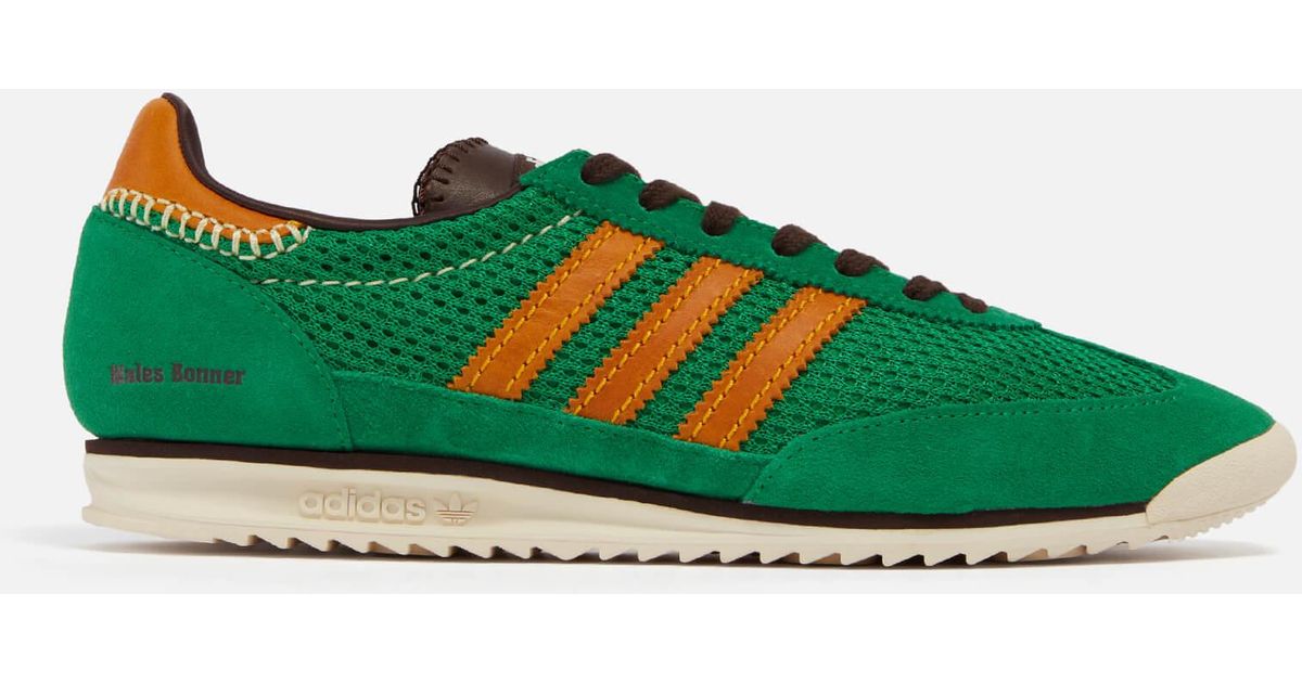 adidas Sl72 Crochet And Suede Trainers in for Men |
