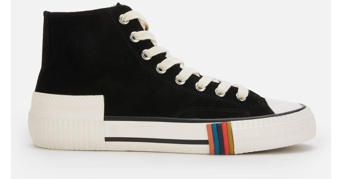 Paul Smith Canvas Kelvin Hi-top Trainers for Men Mens Shoes Trainers High-top trainers 
