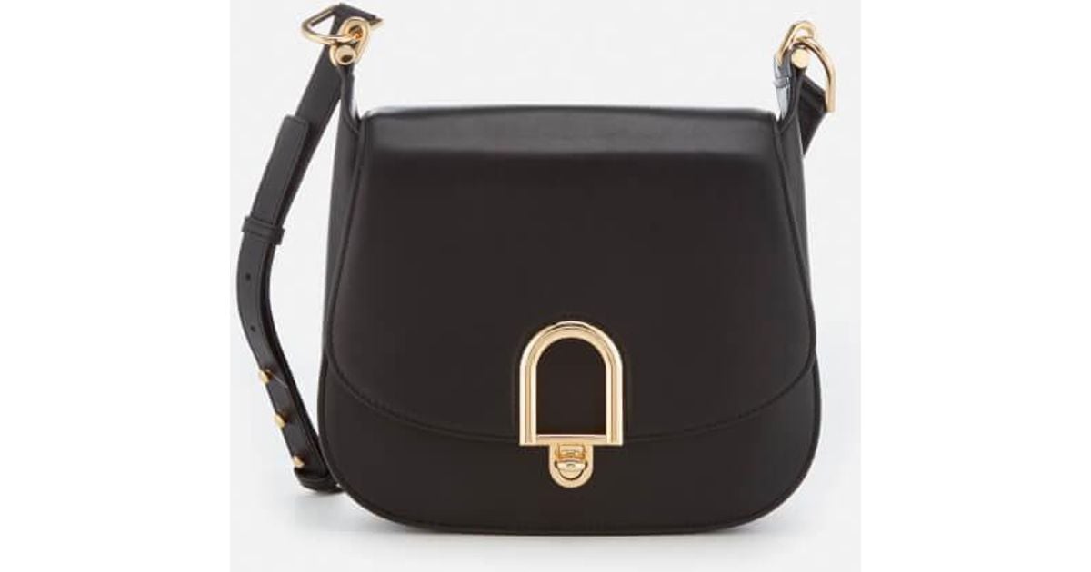 michael kors delfina saddle bag