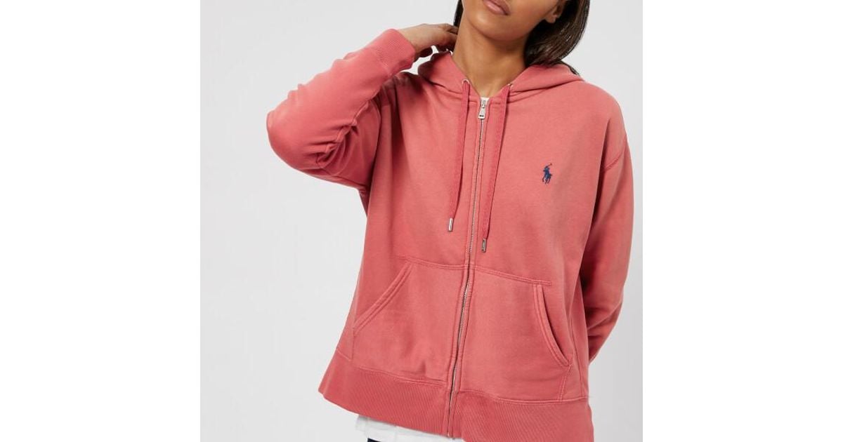 ralph lauren women's hooded sweatshirt