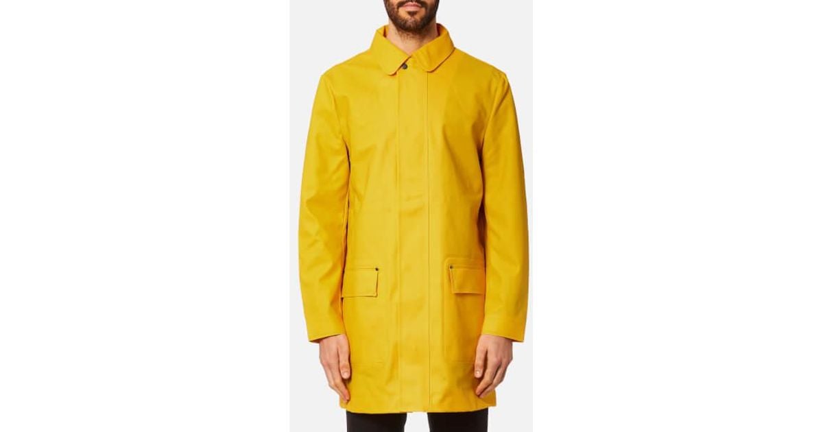 hunter rubberised jacket mens