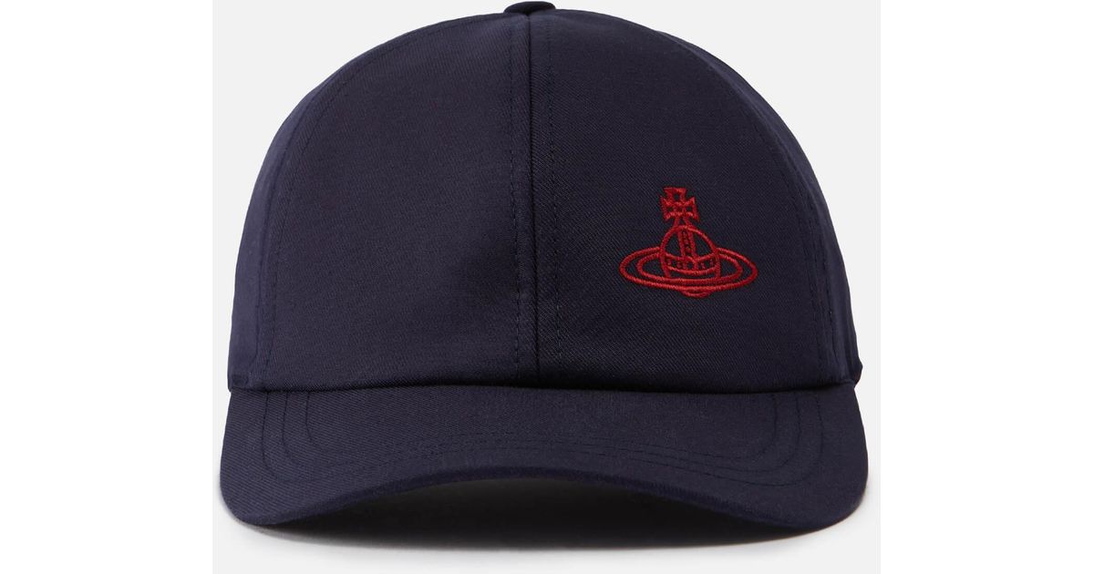 Vivienne Westwood Baseball Cap in Blue Lyst