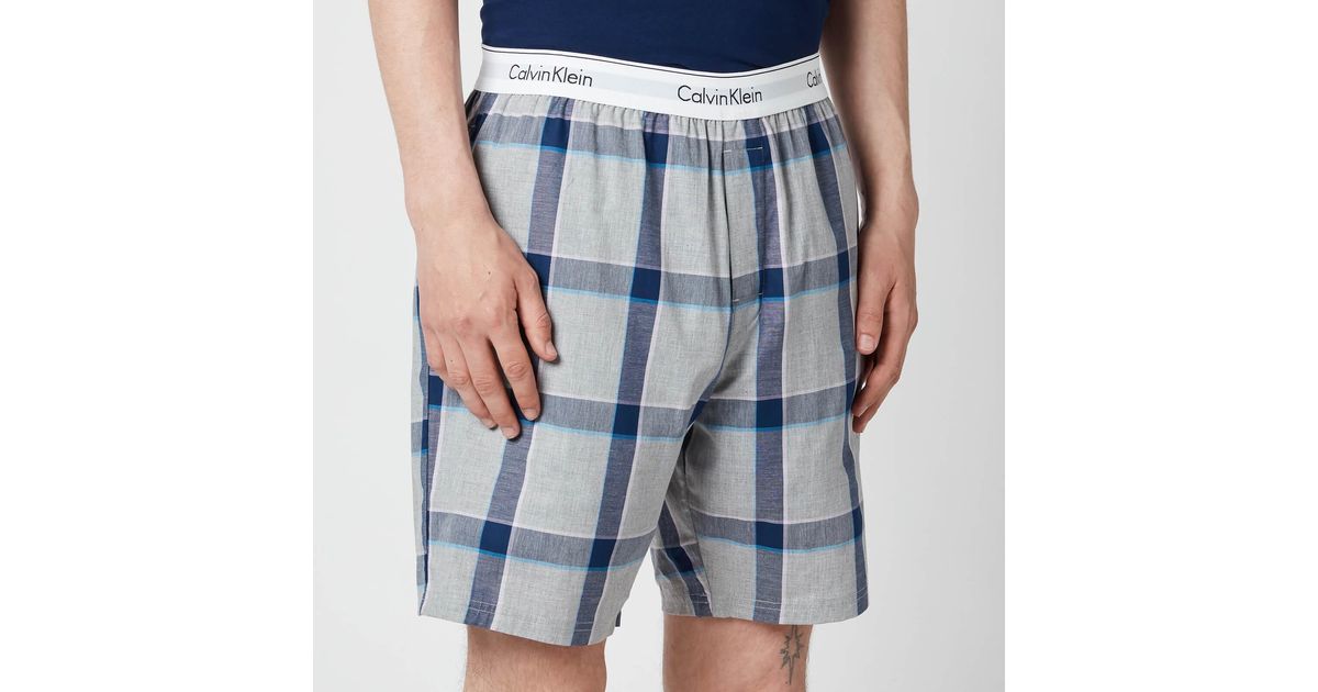 calvin klein shorts pyjamas