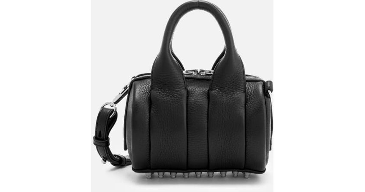 Alexander Wang Women's Baby Rockie Soft Pebble Leather Cross Body Bag in  Black - Lyst