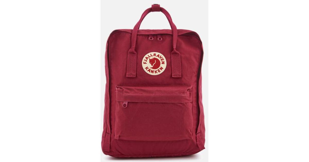 kanken plum backpack