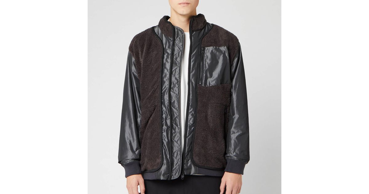 white mountaineering boa bomber jacket