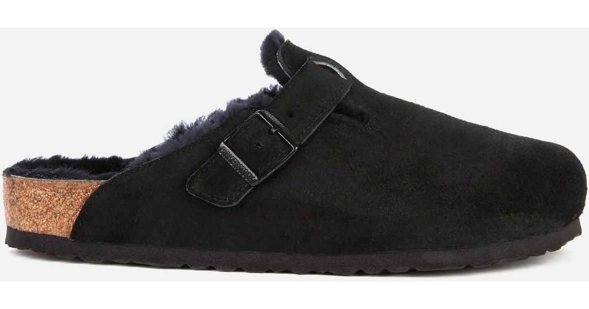 boston shearling black