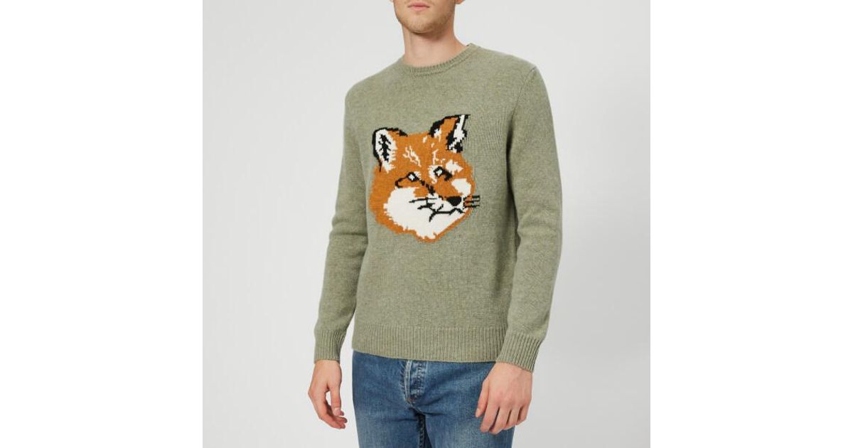 mens fox jumper