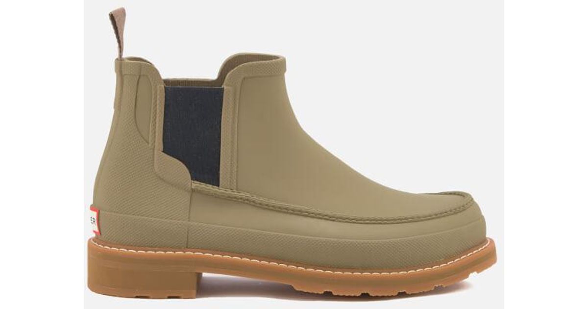 hunter moc toe boots