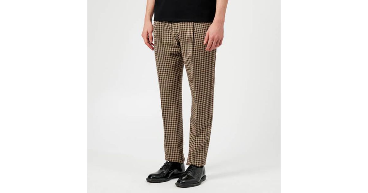 Acne Studios Wool Men's Boston Check 