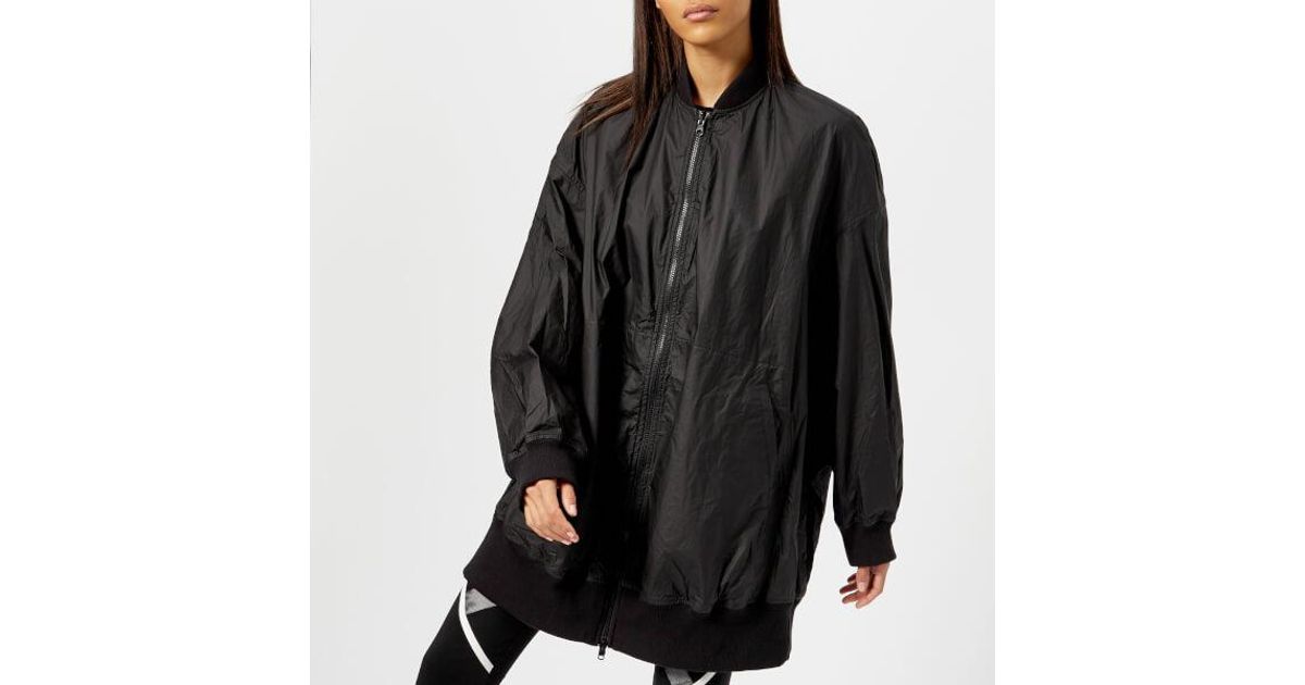 Y3 Synthetic Y3 Women's Reversible Bomber Jacket in Black Lyst UK
