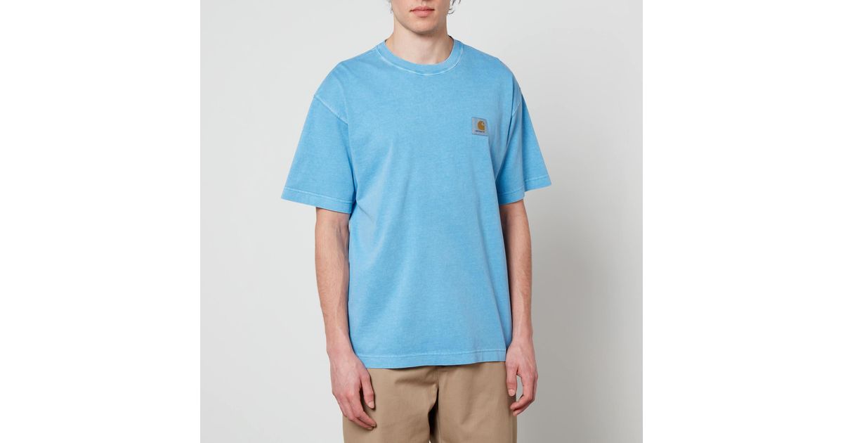 Carhartt WIP Carhartt Nelson Cotton T-shirt in Blue for Men | Lyst
