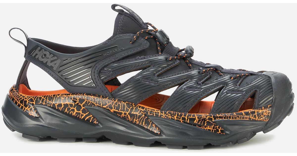 Hoka One One Hopara Sandals in Blue for Men Lyst Canada