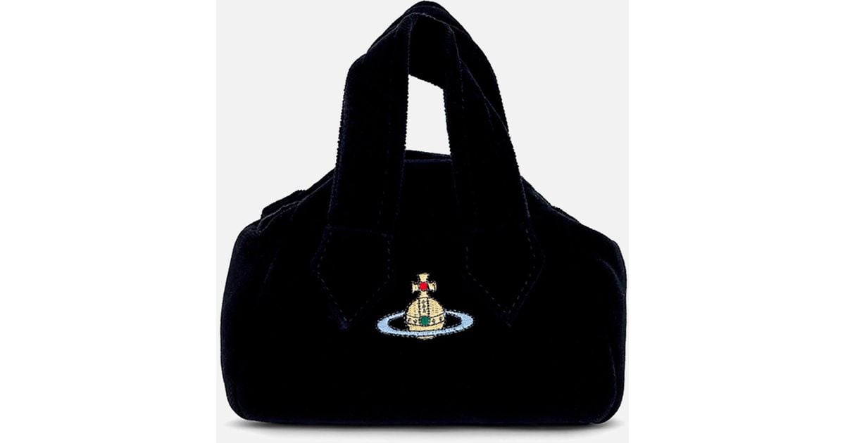 Mini Yasmine Bag in BLACK | Vivienne Westwood®