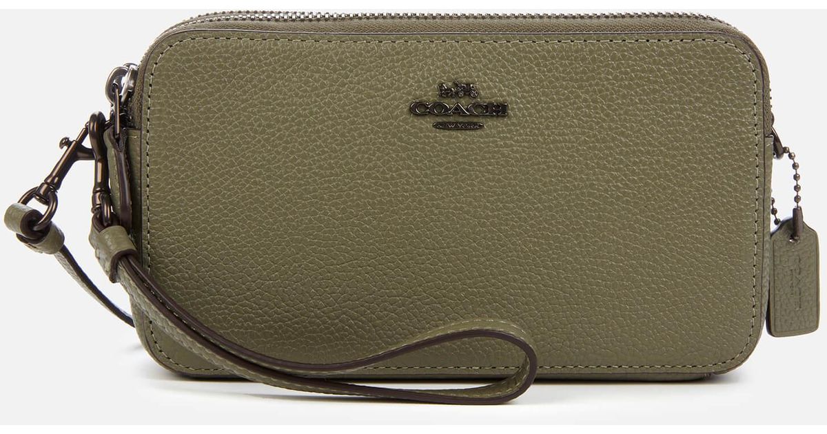 COACH Kira Cross Body Bag in Green Lyst