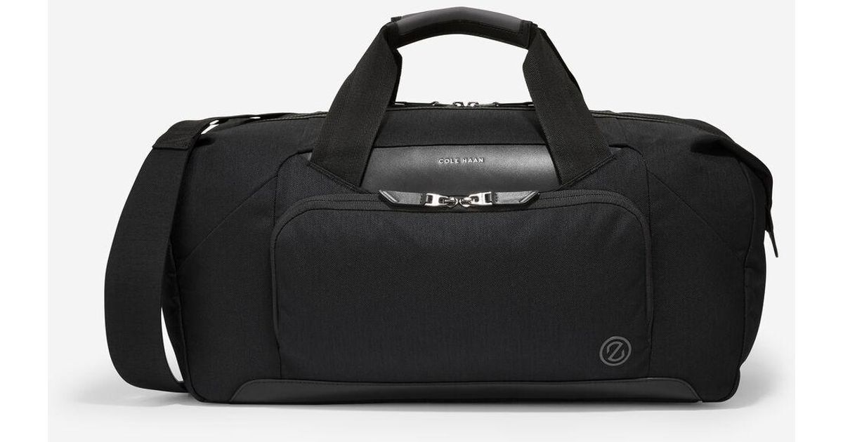 Cole Haan Zerøgrand Duffle Bag in Black for Men Lyst