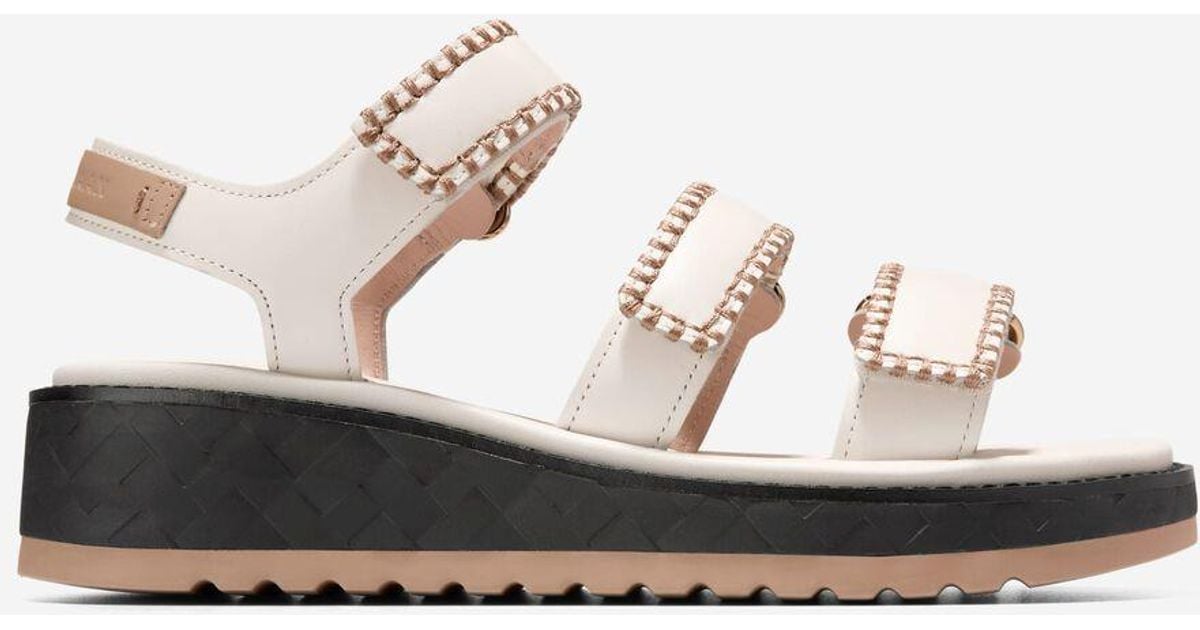 Cole Haan ★【ストラップ サンダル】Grandpro Daylin Wedge Women's Grandprø Daylin Wedge Triple Strap Sandals in Beige