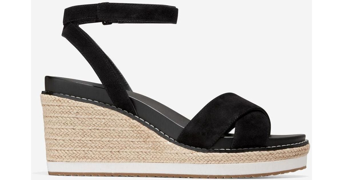Cloudfeel espadrille open hotsell toe wedge
