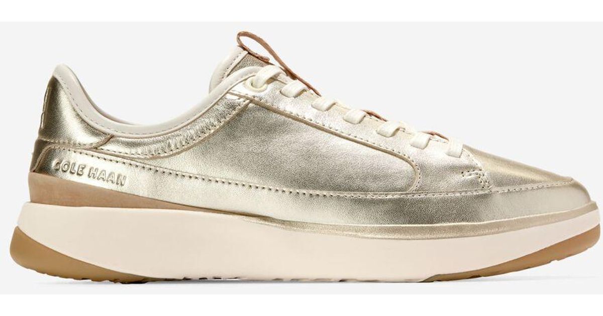 Cole Haan Women's Grandprø All-day Court Sneakers in Natural | Lyst