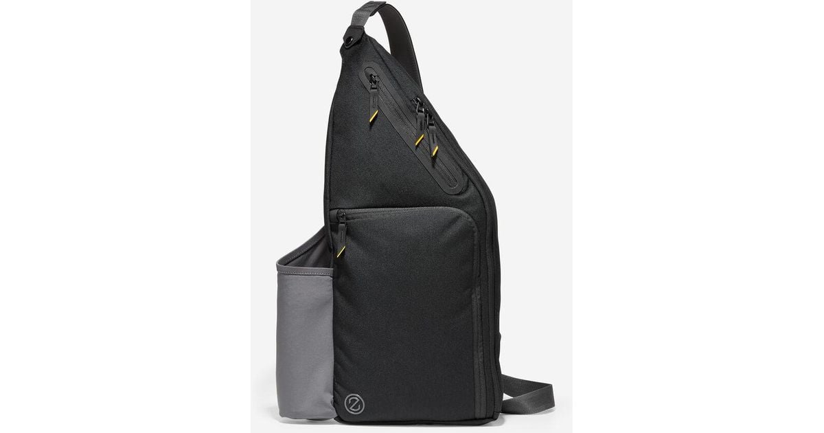 Cole Haan Zerøgrand City Sling Bag in Black for Men | Lyst