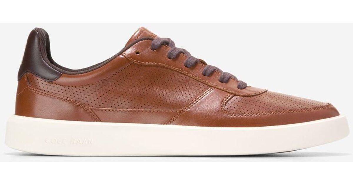 Cole Haan Men #39 s Grand Crosscourt Daily Court Sneakers in Brown for Men
