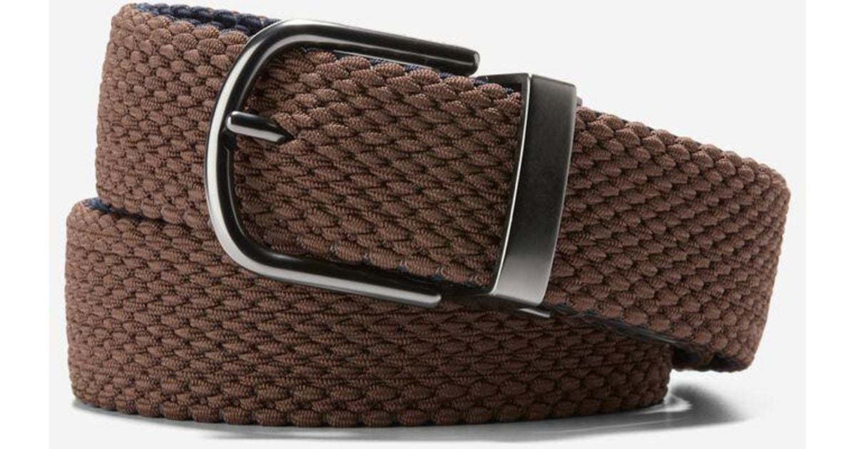 Cole Haan Men's Reversible Stretch Belt in Brown for Men Lyst