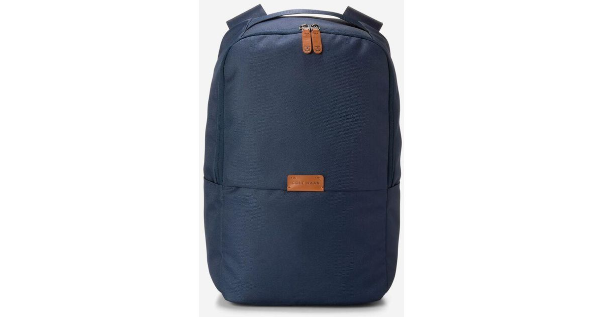 Cole Haan Men's Cortlandt Backpack in Blue for Men | Lyst