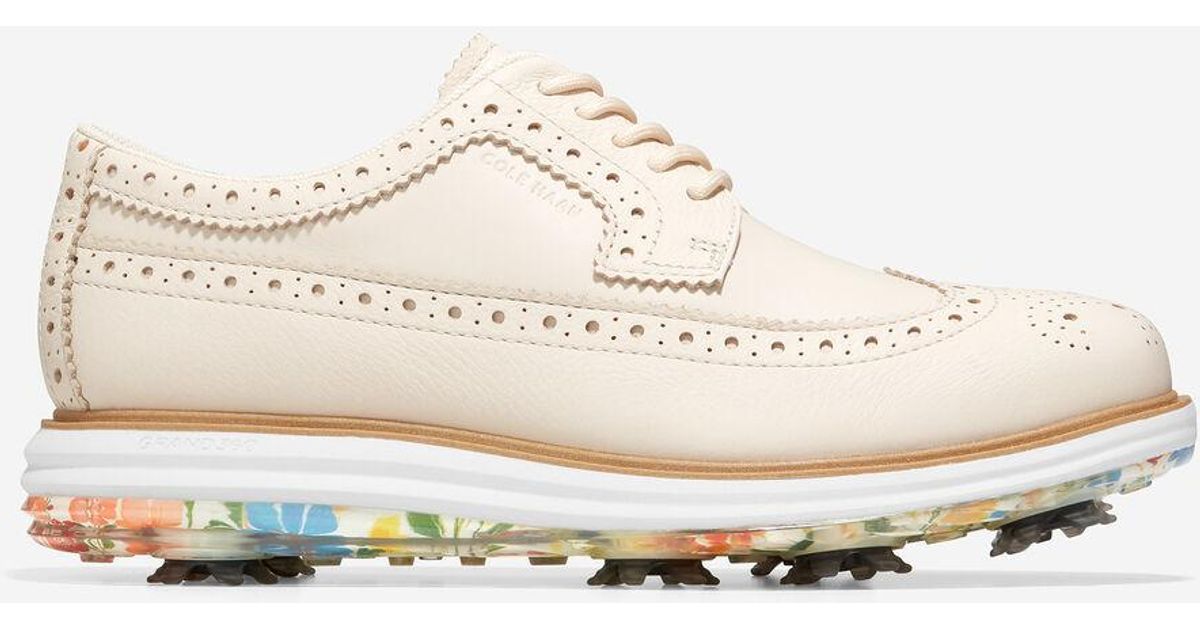 Cole Haan Leather Øriginalgrand Tour Golf Shoe Lyst