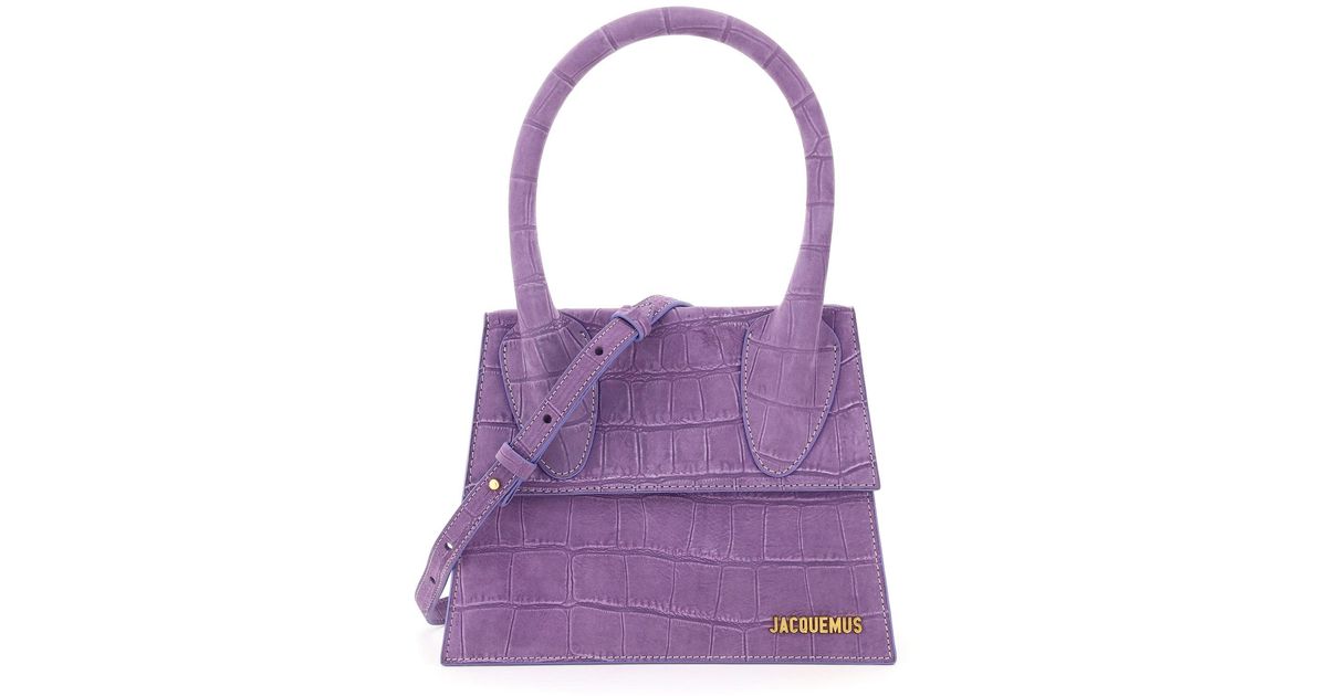 Jacquemus Le Grand Chiquito Bag in Purple | Lyst