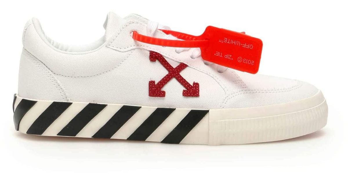 off white sneakers purple