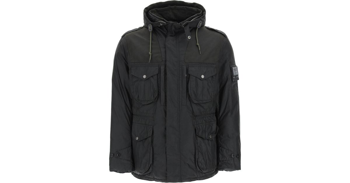 BARBOUR GOLD STANDARD Canna Wax Jacket in Black for Men | Lyst Canada