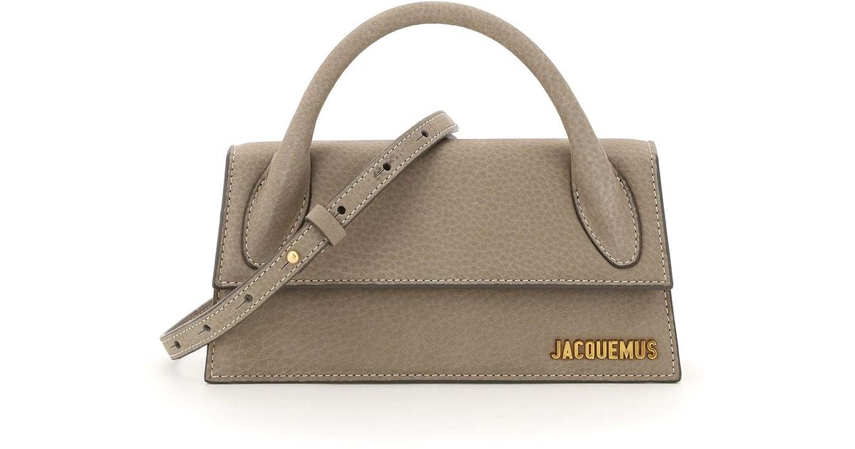 Jacquemus Le Chiquito Long Bag in Natural