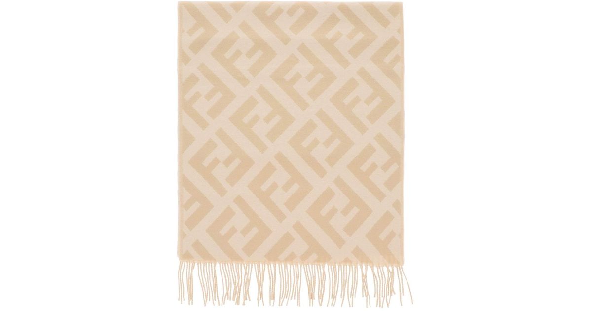 fendi ff logo shawl