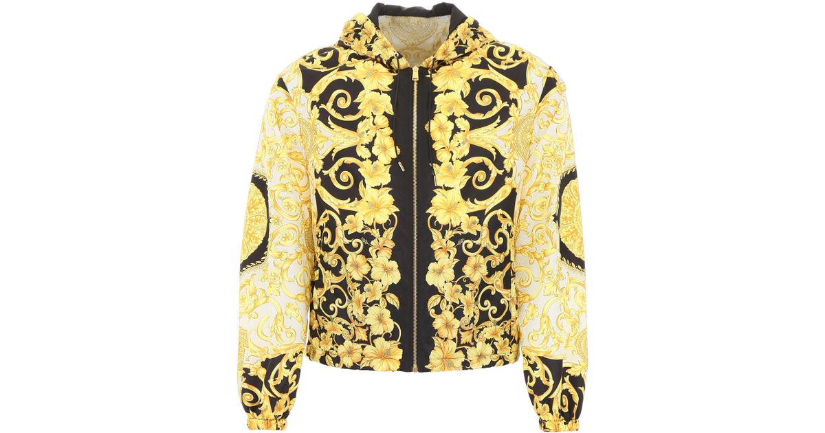 Versace Barocco Silhouette Blouson Jacket